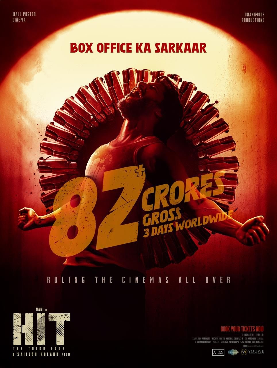 Hit 3 three days box office collection