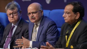India's economy reaches $4 trillion, says NITI Aayog CEO BVR Subrahmanyam.(PTI)