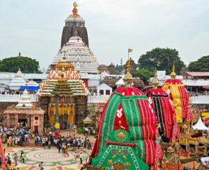 The Rath Yatra, also known as the Chariot Festival, is an annual nine-day celebration held in the sacred town of Puri.