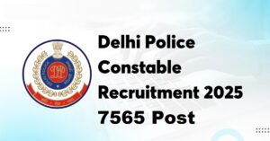 SSC Delhi Police Constable Recruitment 2025
